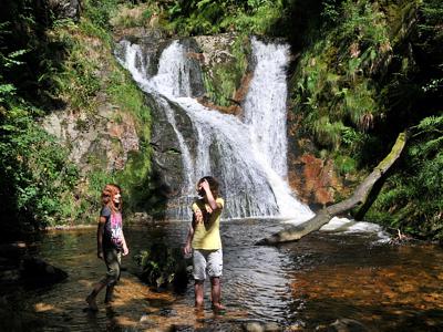 Ausflugsziel - Wasserfall beim Kloster Allerheiligen bei Oppenau